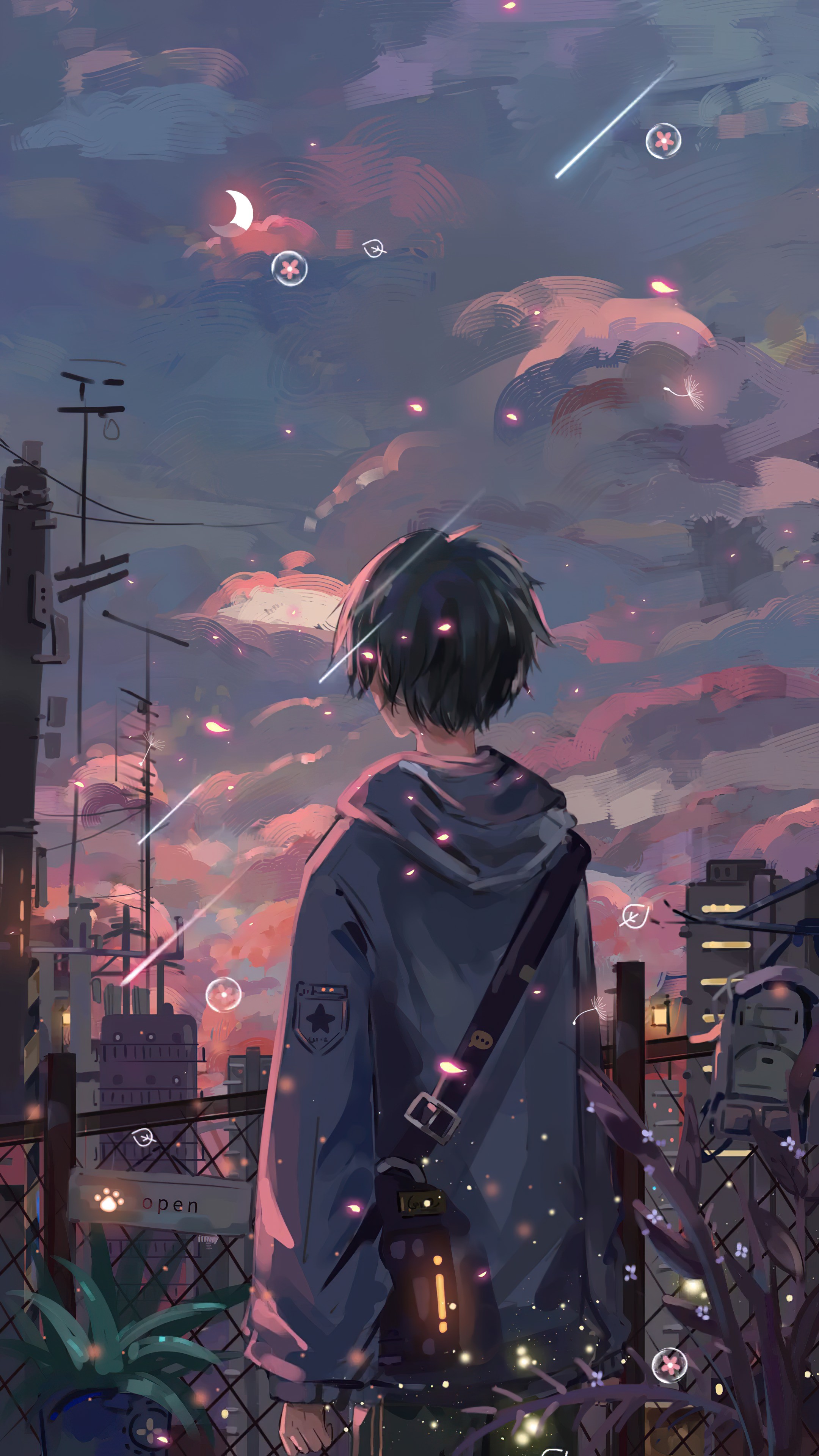 男生漫画忧郁苹果动漫高清iphone