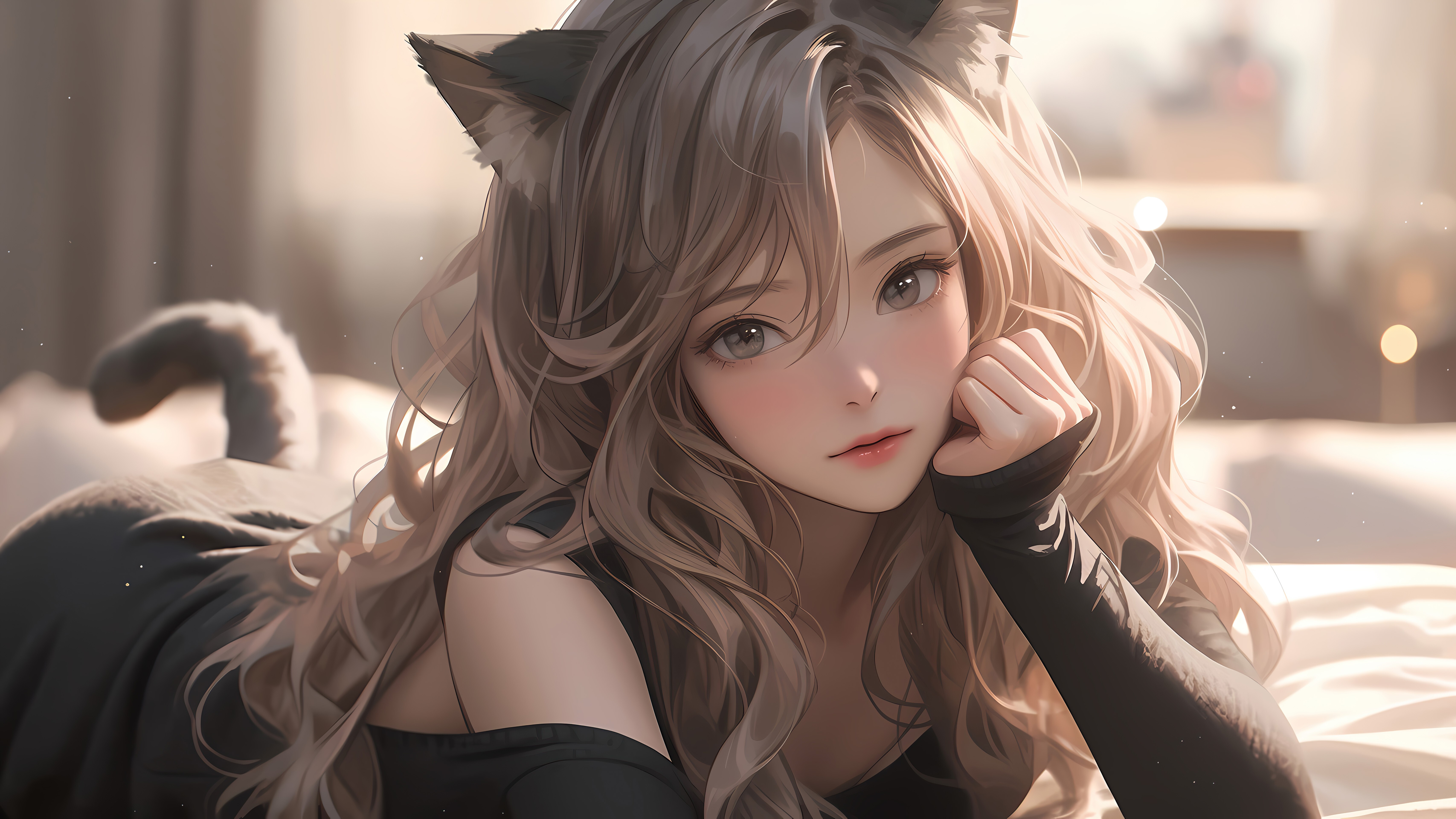 高清系统4k桌面简单震撼